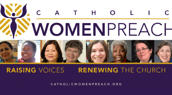 “Pacelt balsis, atjaunot baznīcu!” katoļu sievietes sludina