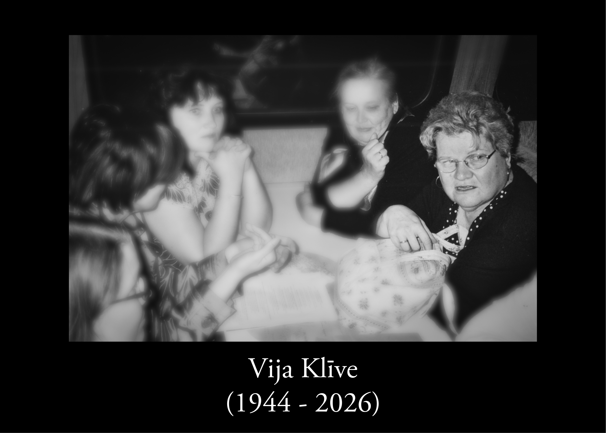 Vija Klīve ceļā uz teologu konferenci Zviedrijā. 20. gs. 90. gadu beigas
